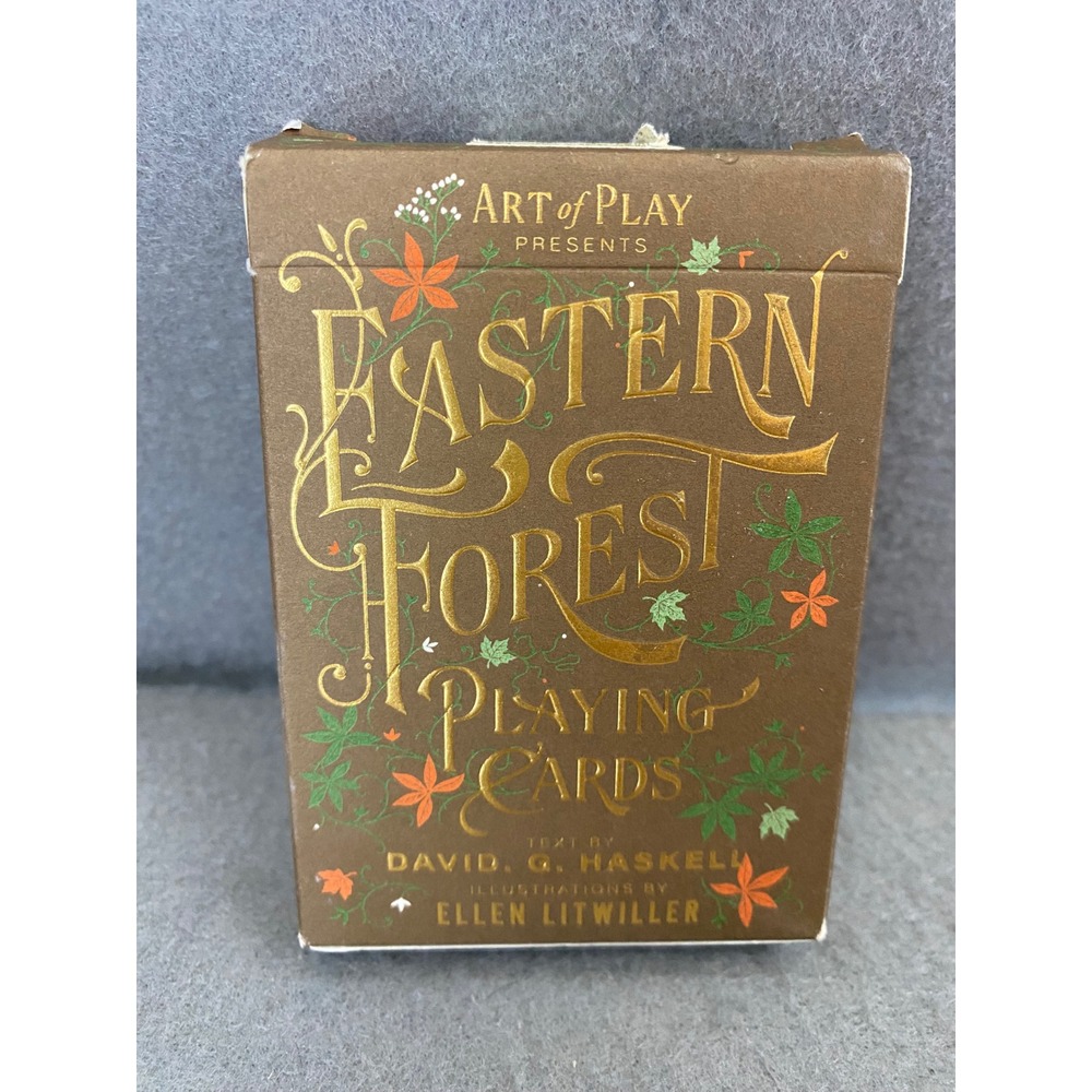 Art of Play Eastern Forest Playing Cards Ellen Litwiller Nature Deck Custom